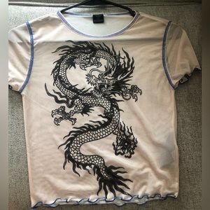 Dragon Going Out Top from Urban Outfitters Size S.